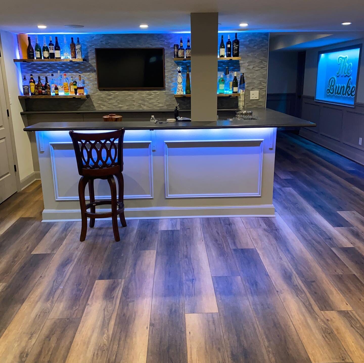 Basement Bar — Illustrious Renovations project