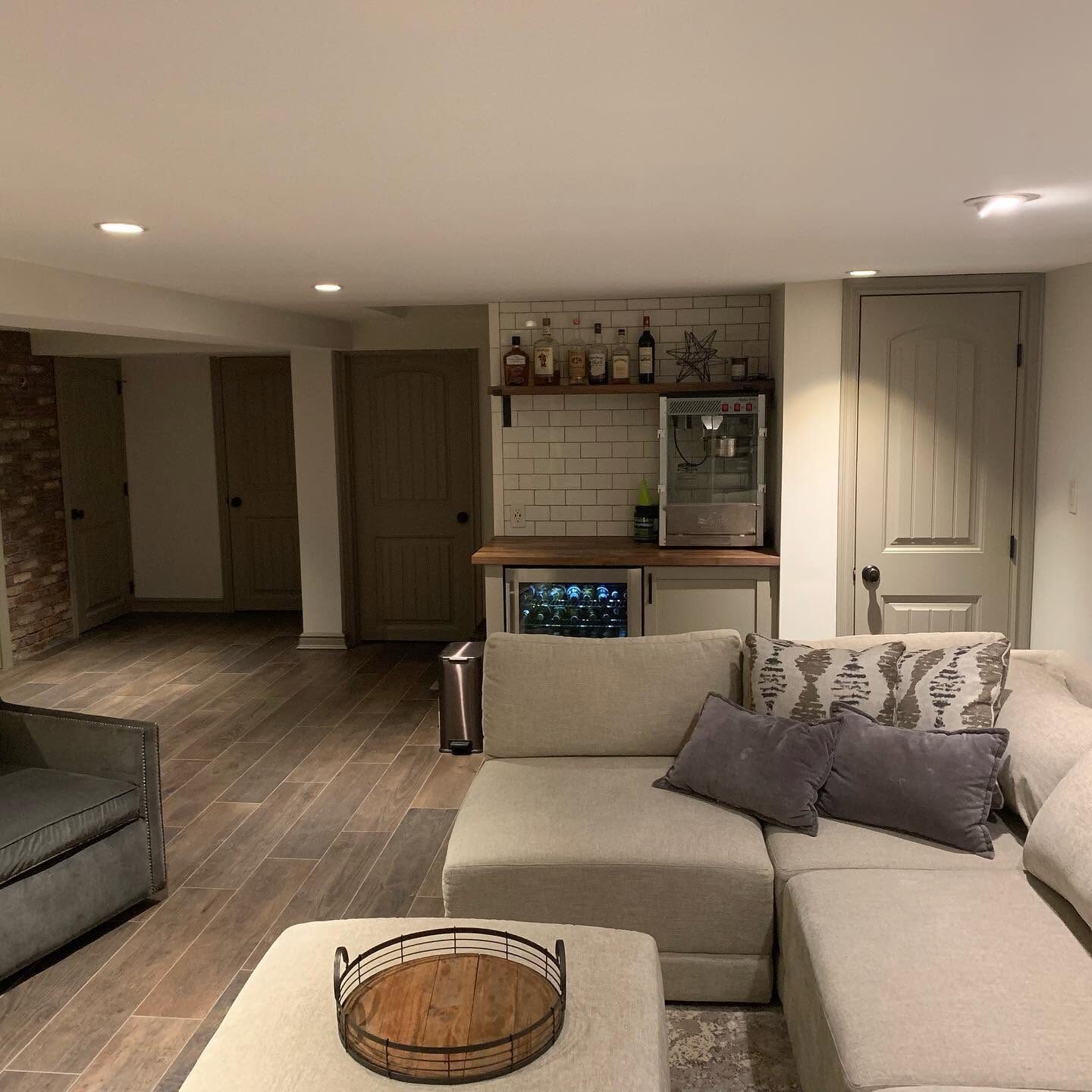 Finished Basement — Illustrious Renovations project