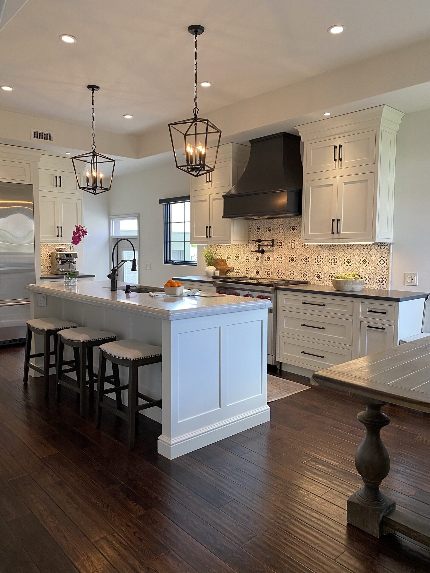 Luxury custom kitchen by Illustrious Renovations