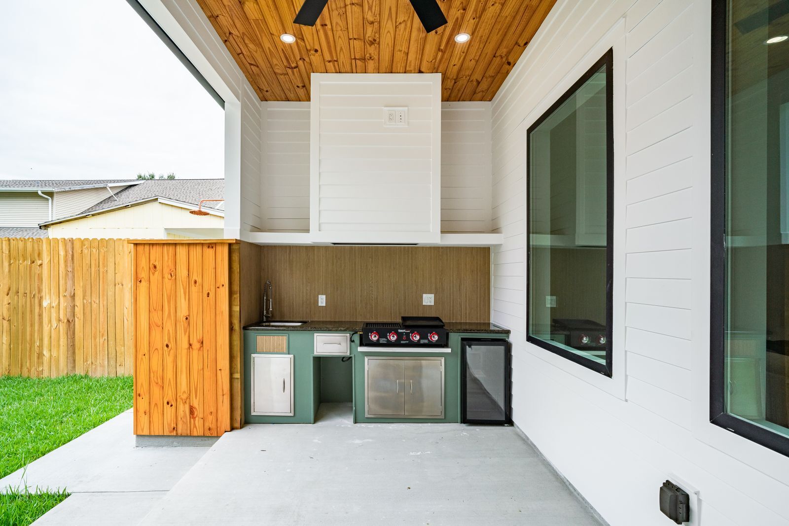 Built-In Grill Station — Illustrious Renovations project
